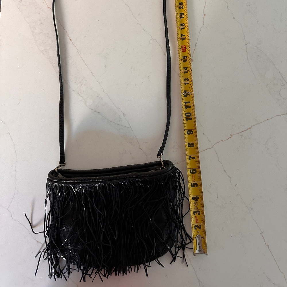 Hobo purse with fringe